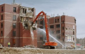 Demolition Newcastle by Excavator 