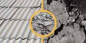 Close-up view of high-quality fibre cement, a durable and versatile construction material."