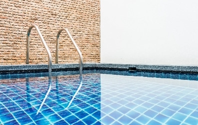 stair pool luxury resort hotel