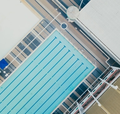 top view sports centre