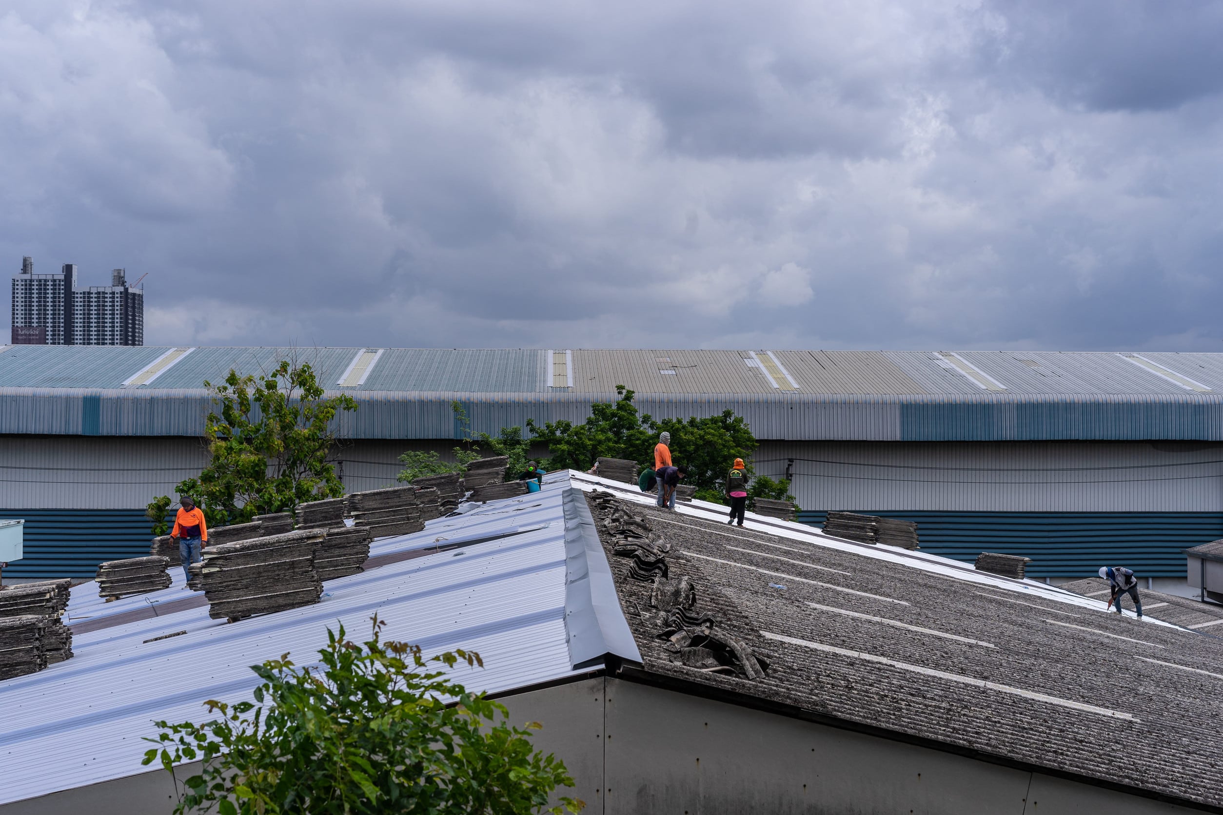 Asbestos Roof Removal